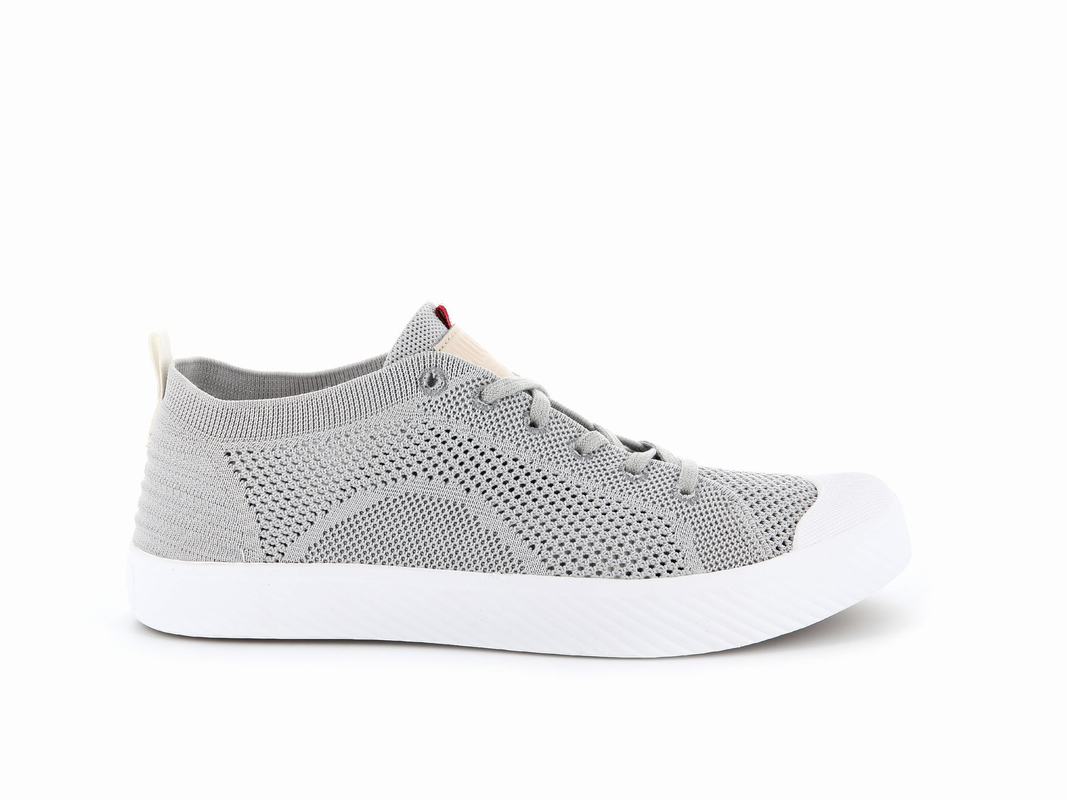 Palladium Pallaphoenix Knit Muške Niske Tenisice Sive ||YS5237641||